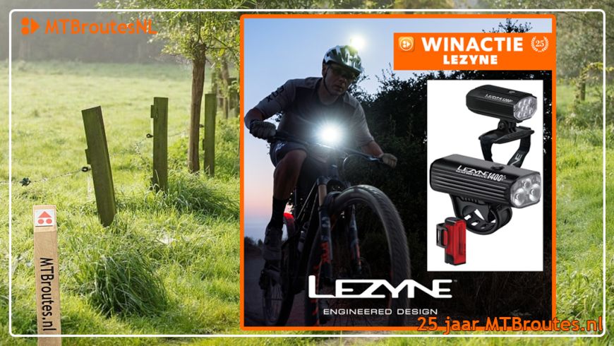 Win een LEZYNE verlichtingsset