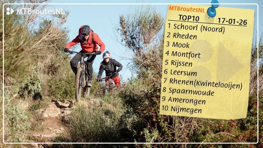 De nieuwe MTBroute TOP10 is er weer! 17-01-2026