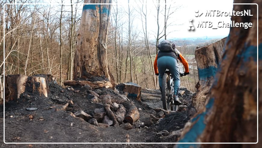Vernieuwde afdaling Wilhelminaberg in Landgraaf (Strijthagen)