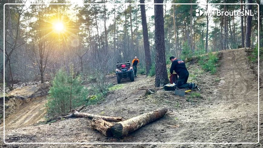 Nieuwe uitdaging op de MTB-route Hellendoorn