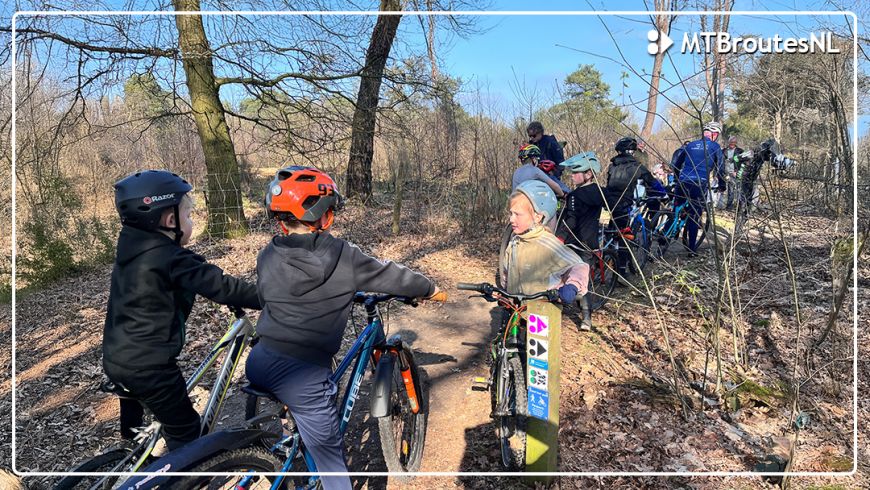 Nieuwe MTB-kinderroute Vennebulten officieel open