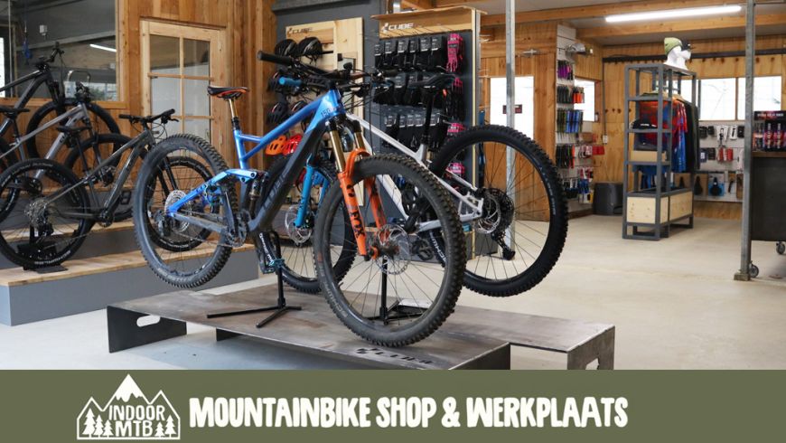 Indoor MTB Almere opent MTB Shop & Werkplaats